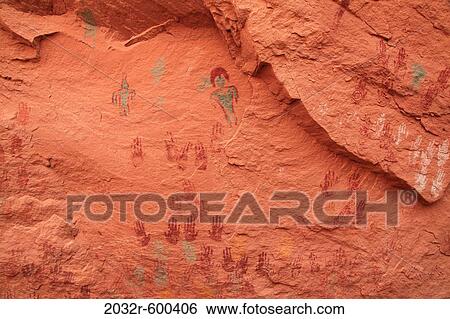 Anasazi pictographs, Navajo reservation Arizona View Large Photo Image Stock Photograph - Anasazi pictographs, Navajo reservation Arizona. Fotosearch