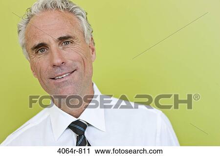 Stock Image - Businessman portrait. Fotosearch