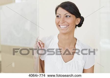 Picture - Businesswoman portrait. Fotosearch