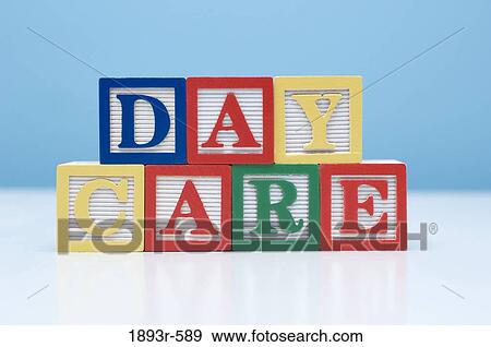 Child building blocks spelling the words day care. View Large Photo Image Stock Photo - Child building blocks spelling the words day care.. Fotosearch
