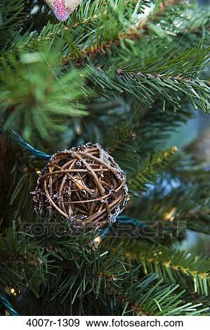 Close-up of a Christmas ornament View Large Photo Image Stock Photo - Close-up of a Christmas ornament. Fotosearch