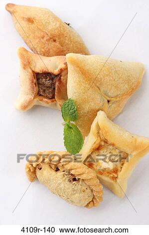 Stock Image - Close-up of traditional Lebanese desserts. Fotosearch