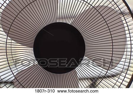 Stock Image - Close-up of ventilator. Fotosearch