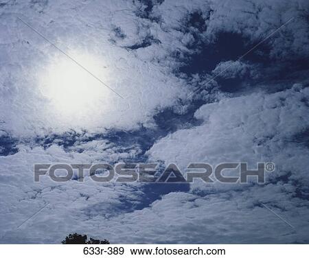 Cloud formation in the sky View Large Photo Image Stock Photo - Cloud formation in the sky. Fotosearch