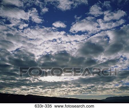 Stock Photography - Clouds in the sky. Fotosearch