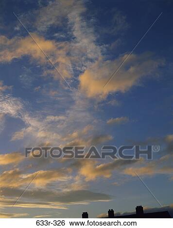 Cumulus clouds in the sky View Large Photo Image Stock Photograph - Cumulus clouds in the sky. Fotosearch