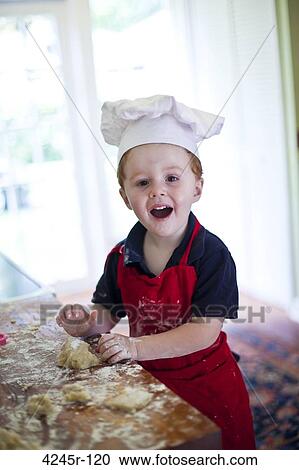 day, apron, cute, childhood, chef's hat, 4-5 Years View Large Photo Image Stock Image - day, apron, cute, childhood, chef's hat, 4-5 Years. Fotosearch