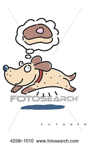 Clipart - Happy Dog. Fotosearch