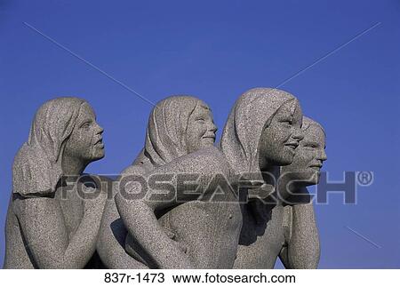 High section view of Vigeland Sculptures, Frogner Park, Oslo, Norway View Large Photo Image Stock Image - High section view of Vigeland Sculptures, Frogner Park, Oslo, Norway. Fotosearch