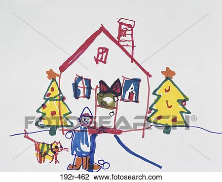 Holiday Season Art for Children Private Collection View Large Photo Image Stock Image - Holiday Season Art for Children Private Collection. Fotosearch