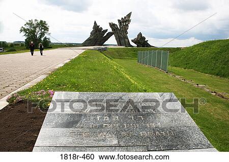 Stock Image - Kaunas, Lithuania, Concentration camp, "The Way of Deathö. Fotosearch