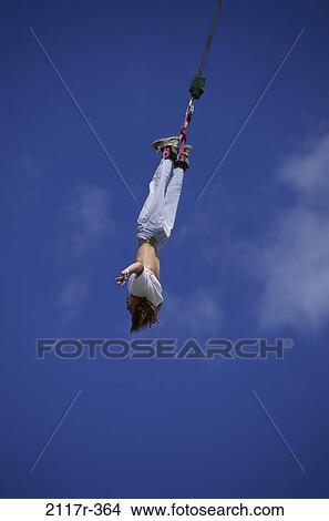 Man bungee jumping View Large Photo Image Picture - Man bungee jumping. Fotosearch