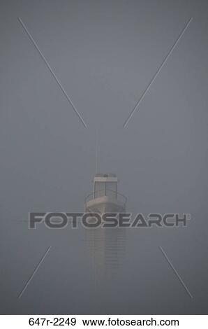 Mexico, Baja California Sur, Puerto Lopez Mateos, morning fog, boat in gray whale visiting area View Large Photo Image Stock Photo - Mexico, Baja California Sur, Puerto Lopez Mateos, morning fog, boat in gray whale visiting area. Fotosearch