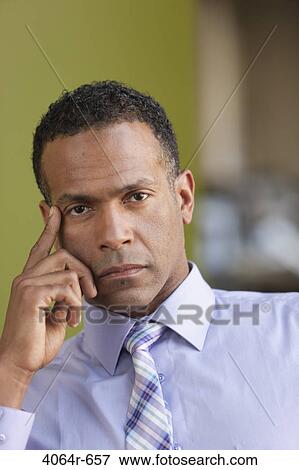 Stock Photo - Portrait of businessman. Fotosearch