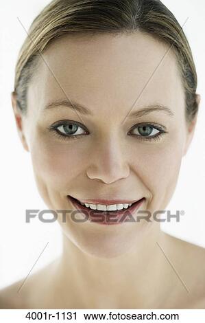 Portrait of young woman View Large Photo Image Stock Image - Portrait of young woman. Fotosearch