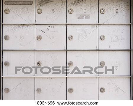 private domestic mail boxes View Large Photo Image Stock Photograph - private domestic mail boxes. Fotosearch