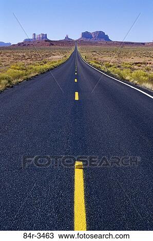Road in Monument Valley, Arizona, USA View Large Photo Image Stock Image - Road in Monument Valley, Arizona, USA. Fotosearch