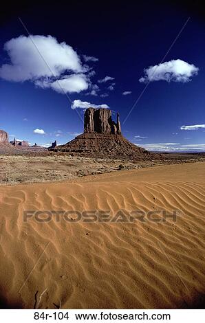 Picture - Rock formations at Monument Valley, Arizona, USA. Fotosearch