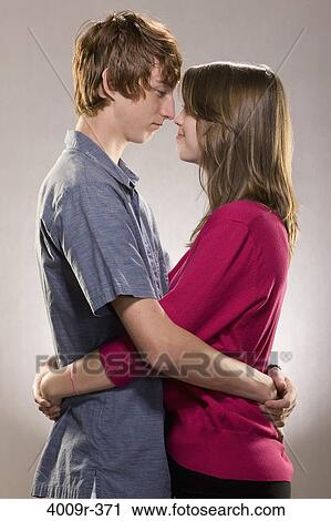 Stock Image - Romantic young couple. Fotosearch