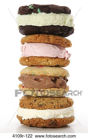 Stack of cookies View Large Photo Image Stock Image - Stack of cookies. Fotosearch