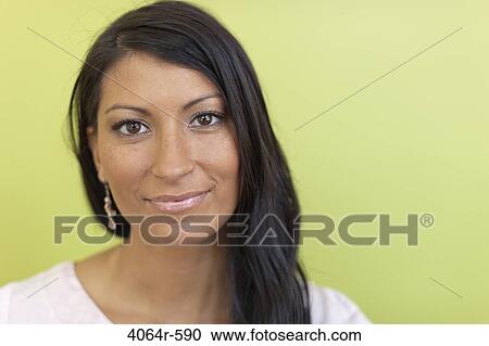 Studio portrait of businesswoman smiling View Large Photo Image Stock Image - Studio portrait of businesswoman smiling. Fotosearch
