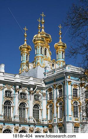 The Imperial Palace at Tsarskoe Selo, near St. Petersburg, Russia View Large Photo Image Picture - The Imperial Palace at Tsarskoe Selo, near St. Petersburg, Russia. Fotosearch