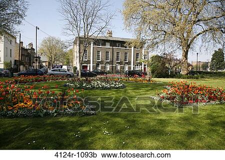 UK, London Camberwell, Addington Square View Large Photo Image Stock Image - UK, London Camberwell, Addington Square. Fotosearch