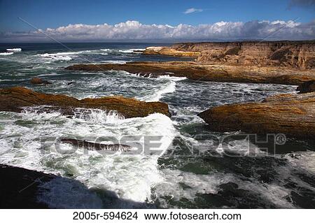 USA, California, Montana de Oro State Park, Waves crashing against rocky coast View Large Photo Image Picture - USA, California, Montana de Oro State Park, Waves crashing against rocky coast. Fotosearch