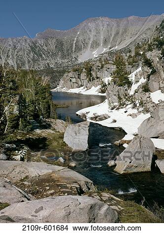 Picture - USA, California, Sierra Nevada, John Muir wilderness, Big McGee Creek. Fotosearch