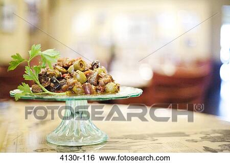 USA, New York City, Brooklyn, close up of eggplant caponata on plate View Large Photo Image Stock Photograph - USA, New York City, Brooklyn, close up of eggplant caponata on plate. Fotosearch