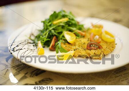 USA, New York City, Brooklyn, close up of plate with skate wing milanese View Large Photo Image Stock Photography - USA, New York City, Brooklyn, close up of plate with skate wing milanese. Fotosearch