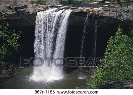 Waterfall at Rock Island State Park, Tennessee, USA View Large Photo Image Stock Photography - Waterfall at Rock Island State Park, Tennessee, USA. Fotosearch