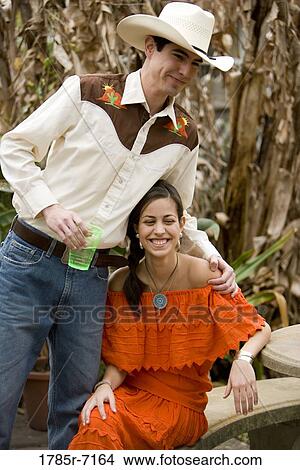 Young Mexican-American couple View Large Photo Image Picture - Young Mexican-American couple. Fotosearch