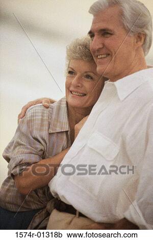 Senior couple holding each other View Large Photo Image Stock Image - Senior couple holding each other. Fotosearch