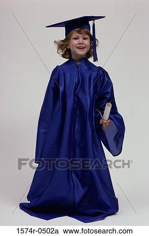 Portrait of a girl wearing a graduation outfit View Large Photo Image Stock Image - Portrait of a girl wearing a graduation outfit. Fotosearch