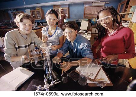 Portrait of teenagers at a chemistry laboratory View Large Photo Image Stock Image - Portrait of teenagers at a chemistry laboratory. Fotosearch