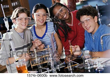 Portrait of teenagers at a chemistry laboratory View Large Photo Image Stock Image - Portrait of teenagers at a chemistry laboratory. Fotosearch