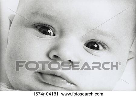 Close-up of a baby boy View Large Photo Image Stock Image - Close-up of a baby boy. Fotosearch