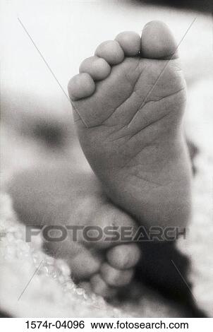 Close-up of the soles of a baby's feet View Large Photo Image Stock Photograph - Close-up of the soles of a baby's feet. Fotosearch
