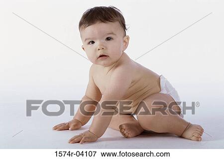Portrait of a baby boy sitting View Large Photo Image Stock Photo - Portrait of a baby boy sitting. Fotosearch