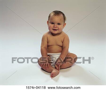 Portrait of a baby boy smiling View Large Photo Image Stock Photo - Portrait of a baby boy smiling. Fotosearch