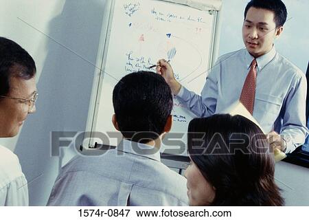 Business executives at a presentation in a conference room View Large Photo Image Stock Photo - Business executives at a presentation in a conference room. Fotosearch