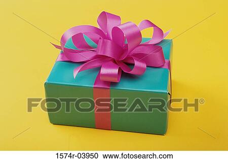 Close-up of a wrapped gift View Large Photo Image Stock Image - Close-up of a wrapped gift. Fotosearch