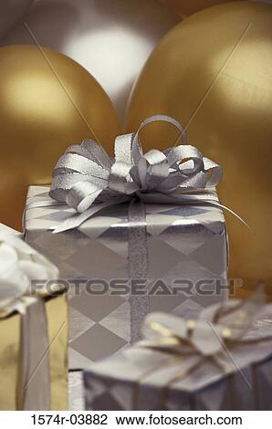 Close-up of gifts View Large Photo Image Stock Image - Close-up of gifts. Fotosearch