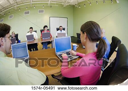 Group of business executives in a conference View Large Photo Image Stock Image - Group of business executives in a conference. Fotosearch