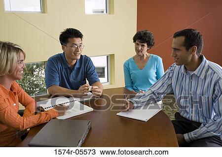 Group of business executives in a conference View Large Photo Image Stock Image - Group of business executives in a conference. Fotosearch