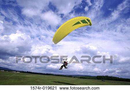 Paragliding View Large Photo Image Stock Image - Paragliding. Fotosearch