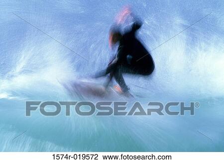 Silhouette of a person surfing in the sea View Large Photo Image Stock Image - Silhouette of a person surfing in the sea. Fotosearch