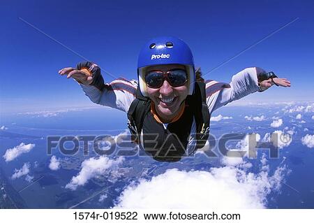 Skydiving, Titusville, Florida, USA View Large Photo Image Stock Image - Skydiving, Titusville, Florida, USA. Fotosearch