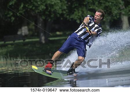 Wakeboarding View Large Photo Image Stock Photo - Wakeboarding. Fotosearch